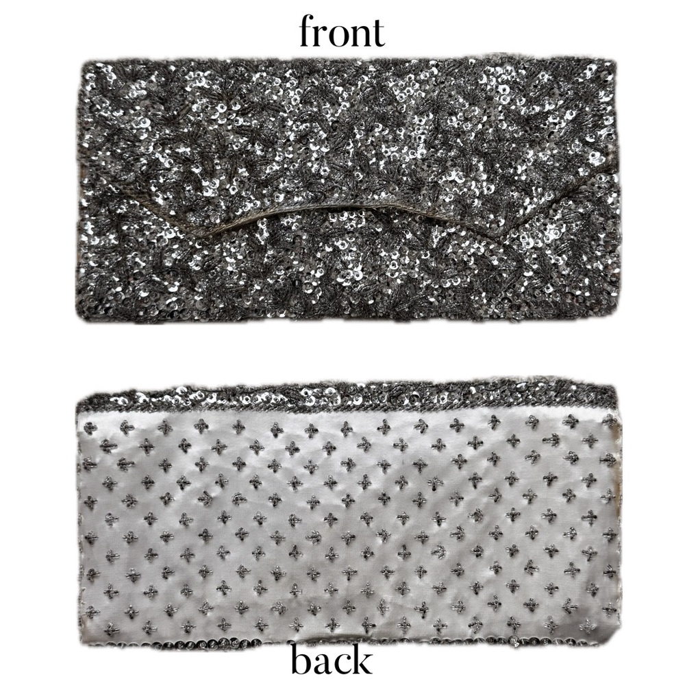 Vintage La Regale Ltd. Sequin and Beaded Clutch